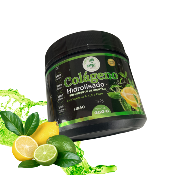 Colágeno Hidrolisado rico em Vitaminas A, C, E e Zinco 350g - Imagem 4