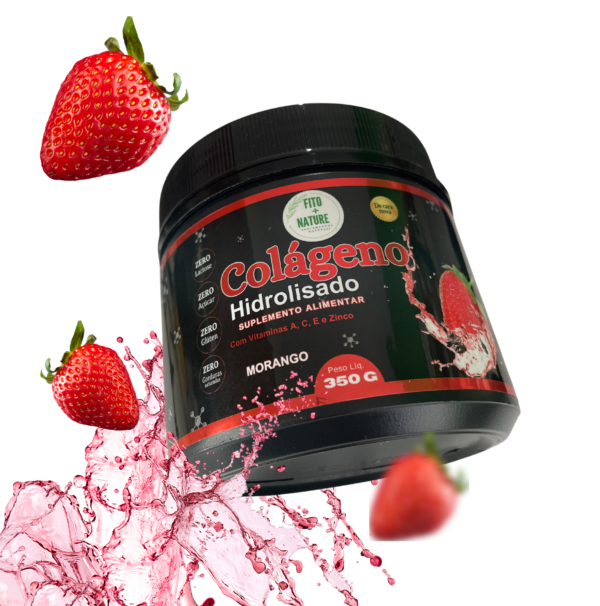 Colágeno Hidrolisado rico em Vitaminas A, C, E e Zinco 350g - Imagem 5
