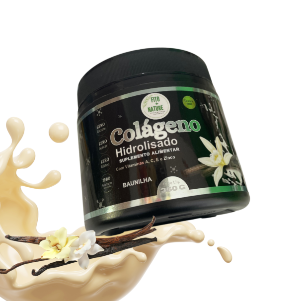Colágeno Hidrolisado rico em Vitaminas A, C, E e Zinco 350g - Imagem 2