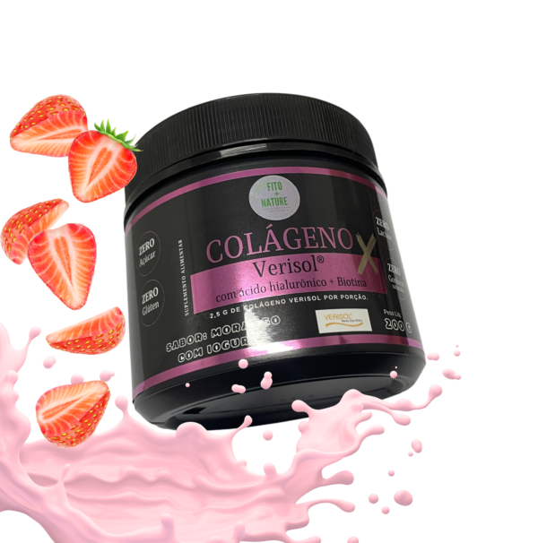 Colágeno Verisol c/ Ácido Hialurônico e Biotina 200g - Imagem 4