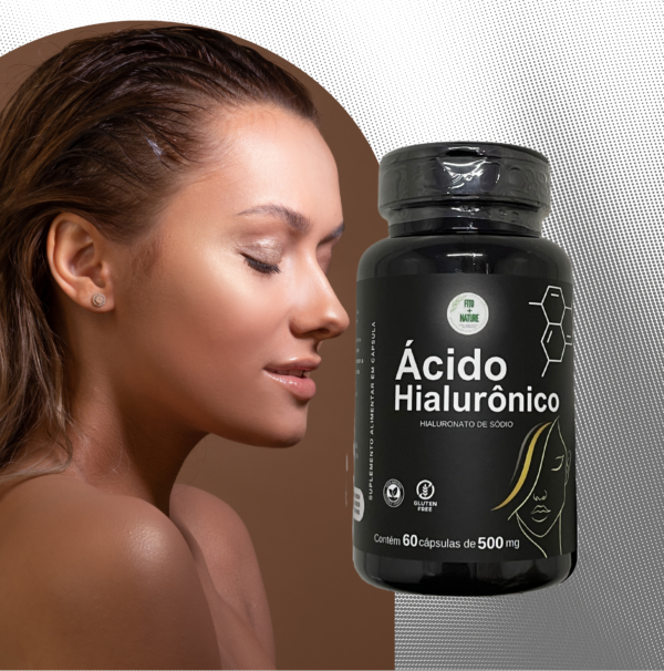 Ácido Hialurônico 60 caps 500mg fitomaisnature - Imagem 4