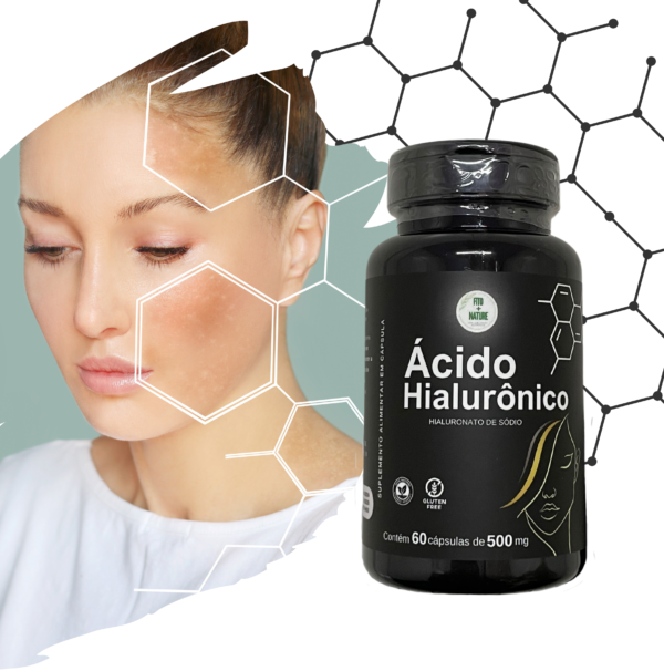 Ácido Hialurônico 60 caps 500mg fitomaisnature - Imagem 5