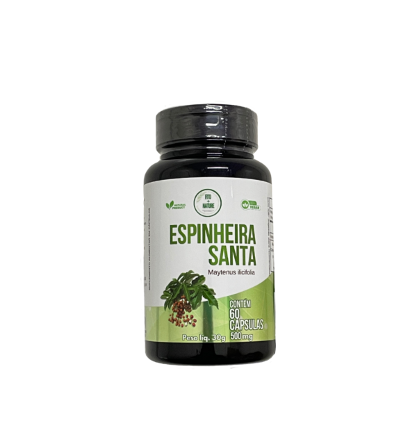 Espinheira santa 60 cápsulas 500mg