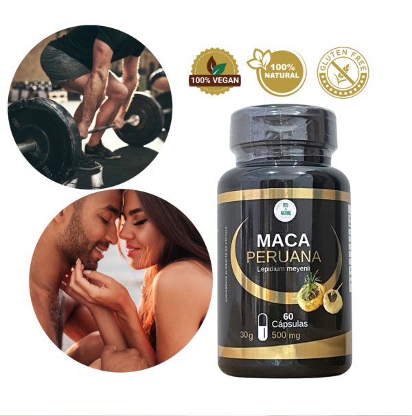 Maca Peruana 60 cápsulas 500mg - Imagem 2