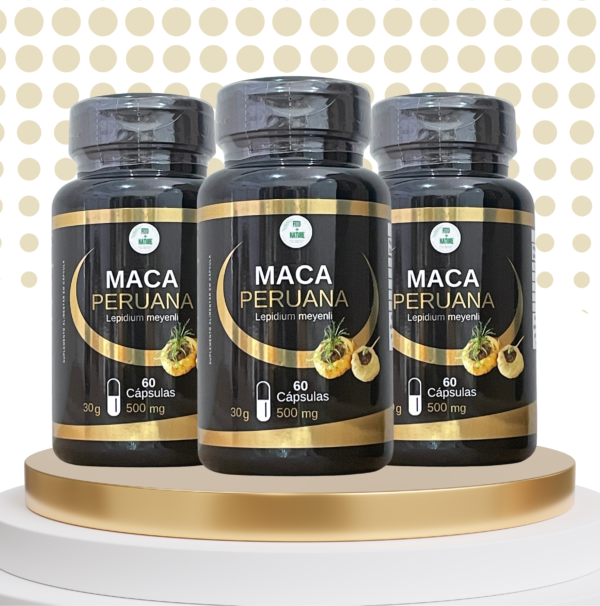 Maca Peruana 60 cápsulas 500mg - Imagem 5