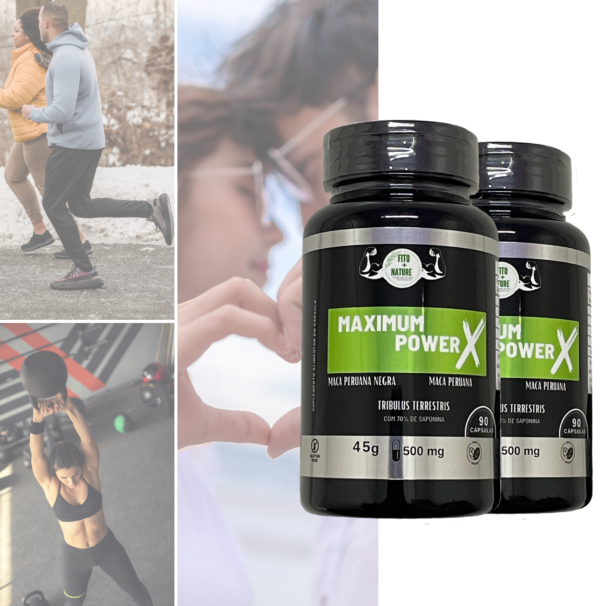 Maximum Power 90cps 500mg revigore suas energias - Imagem 4