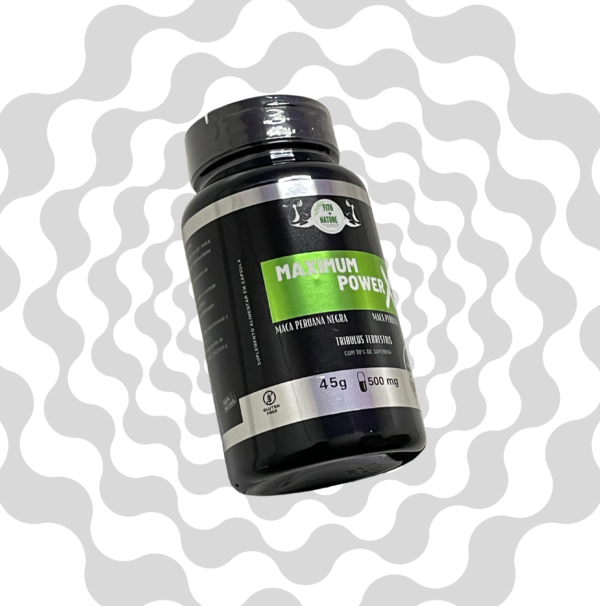 Maximum Power 90cps 500mg revigore suas energias - Imagem 5