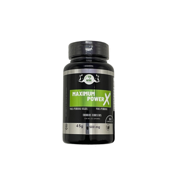 Maximum Power 90cps 500mg revigore suas energias