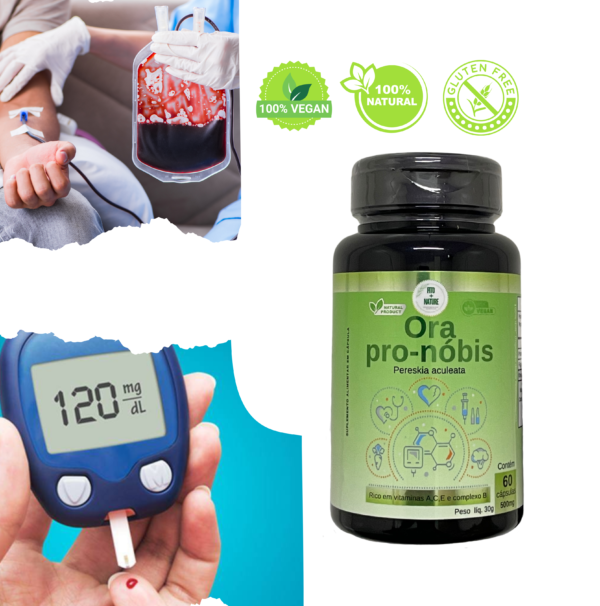 Ora Pro-Nóbis 60 cápsulas 500mg - Imagem 4