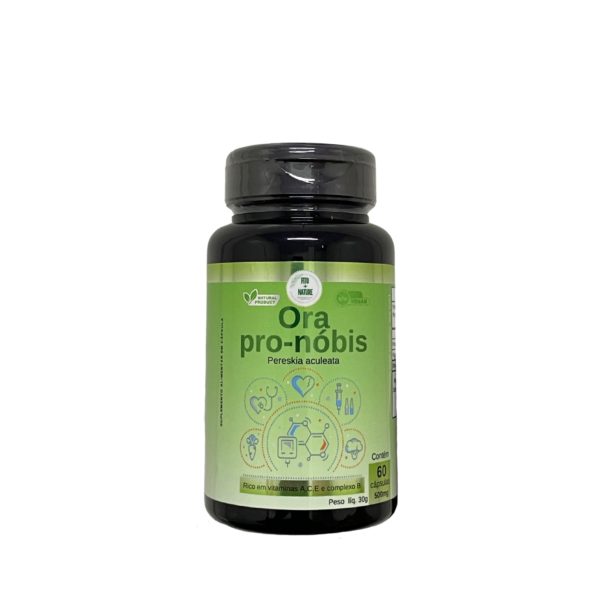 Ora Pro-Nóbis 60 cápsulas 500mg