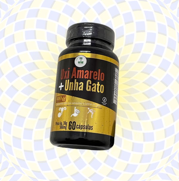 Uxi amarelo e Unha de gato 60cap 500mg - Imagem 5