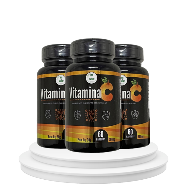 Vitamina C 60 caps 500mg - Imagem 3