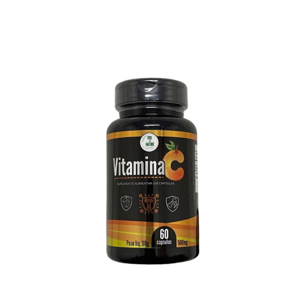 Vitamina C 60 caps 500mg