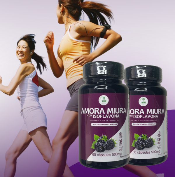 Amora Miura c Isoflavona 60cáps 500mg da fitomaisnature - Ajuda na saúde da mulher
