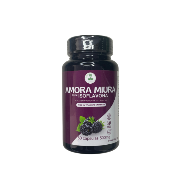 Amora-Miura com Isoflavona-60caps-500mg-da-fitomaisnature-Ajuda-na-saude-da-mulher