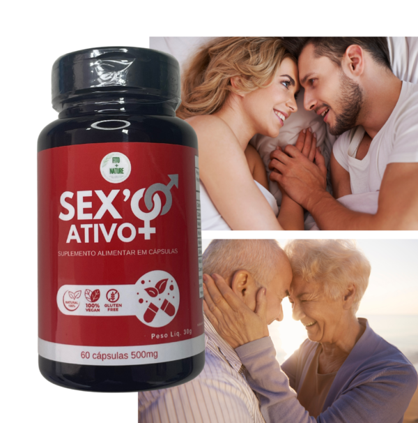 Sexo Ativo 60cps-Aumenta a libido