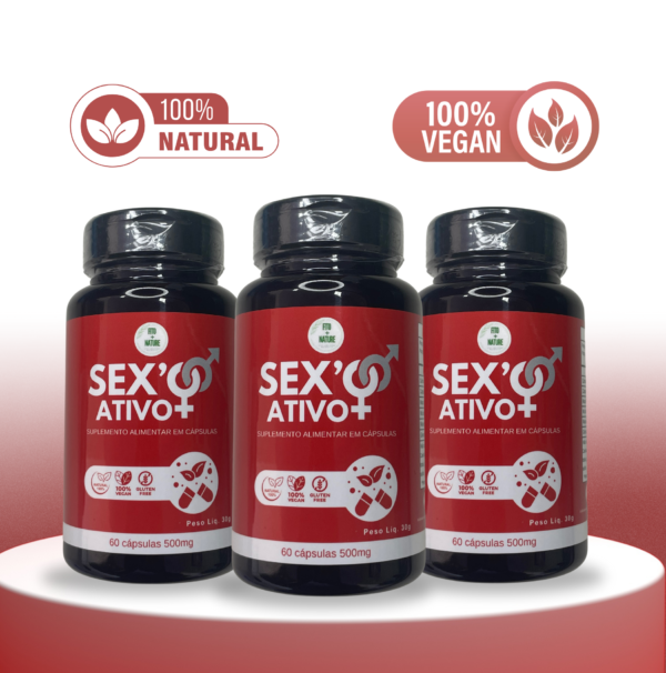 Sexo Ativo 60cps Aumenta a libido