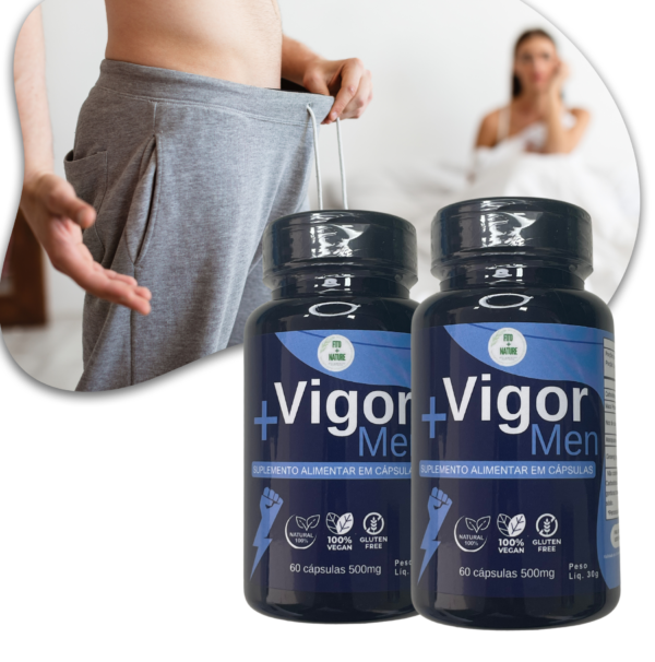 +VigorMen potencializador viril 60cáps 500mg fitomaisnature