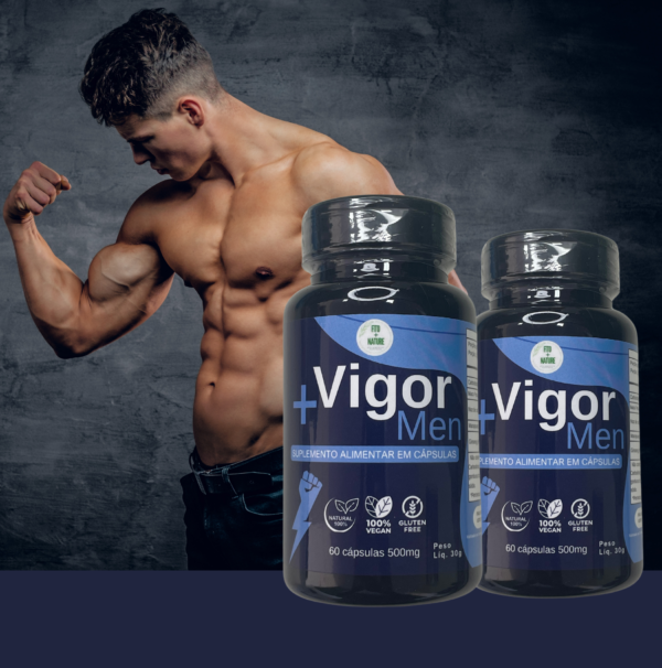 +VigorMen potencializador viril 60cáps 500mg fitomaisnature